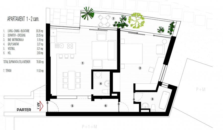 Apartament situat intr-o vila 2020 la 3 minute de piata Muncii!
