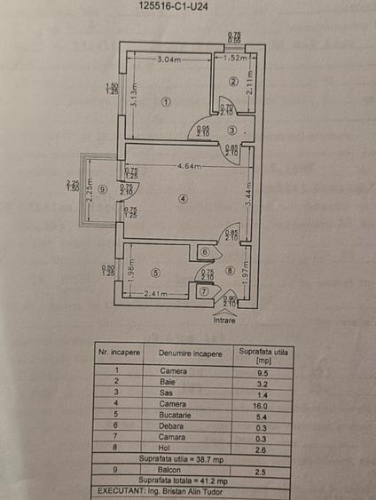 Apartament cu 2 camere, zona Canta