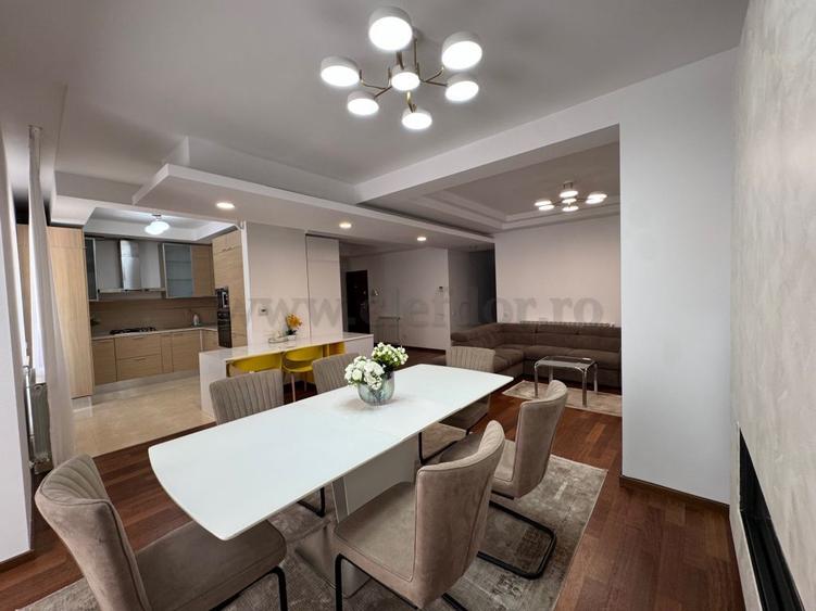 Herastrau - apartament cu 4 camere la 50m de parc, terasa 80mp renovat 2025