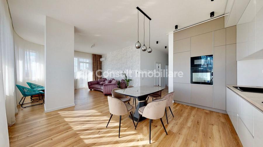 Apartament cu 3 camere de închiriat în zona centrală | Panorama superba! - 2