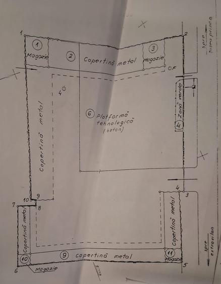 Cheveresul Mare – Platforma betonata, Hala