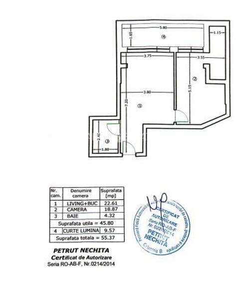 Apartament 2 camere, mobilat/utilat, direct dezvoltator - 15