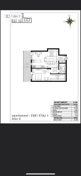 Apartament 2 camere terasă generoasă – Pipera, Erou Iancu Nicolae