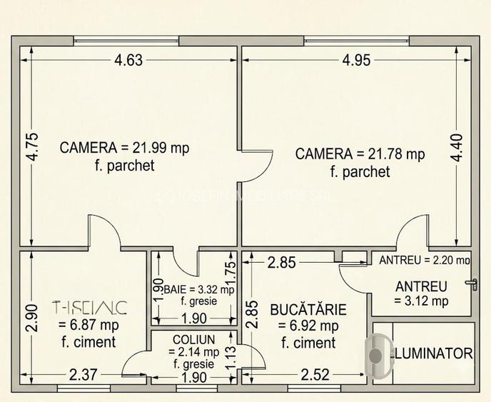 Apartament in cladire istorica Piata Unirii - 7