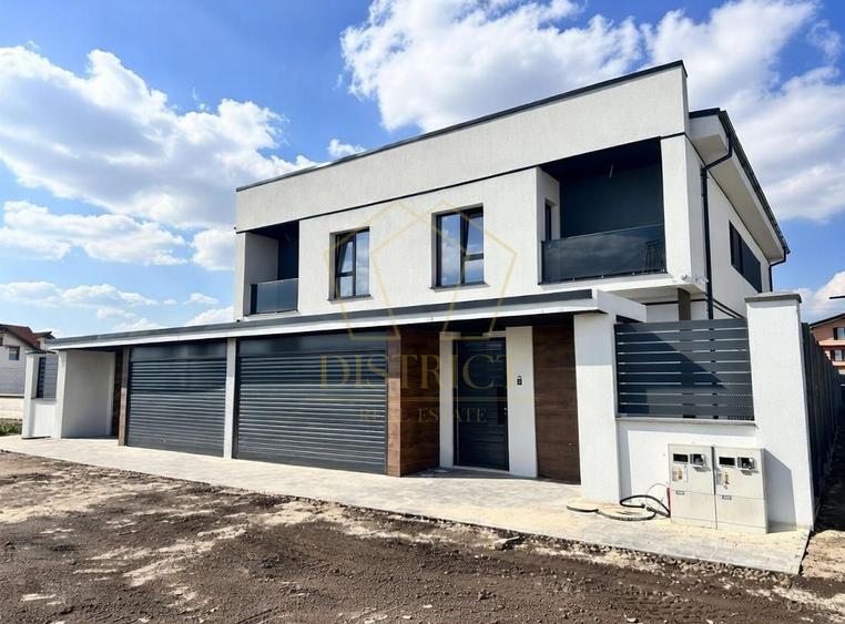 Duplex modern cu 5 camere si carport  I Mosnita Noua I