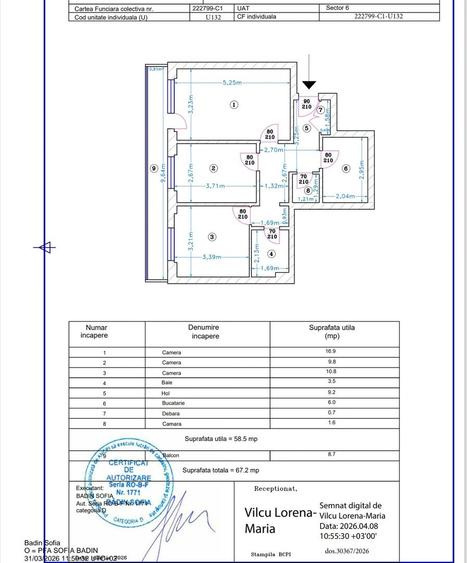3 camere Bd. Timișoara | Bloc reabilitat | Etaj 1