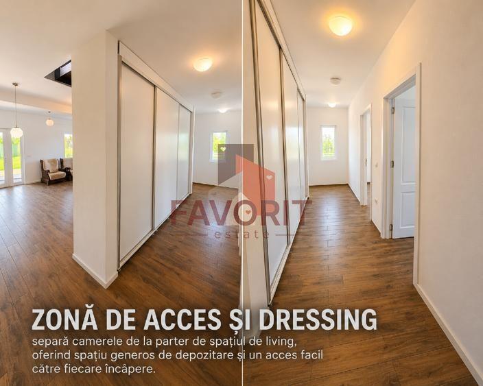Casă P+M în Săcălaz | 6 camere | 3 băi | 213 mp construiți |