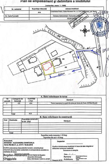 Casa noua  2024 de vanzare, Podis, com. Margineni, jud. Bacau