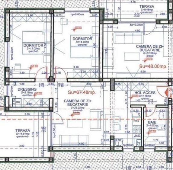 APARTAMENT PREMIUM BLOC NOU 3 CAMERE SI CURTE PREMIUM DUMBRAVITA