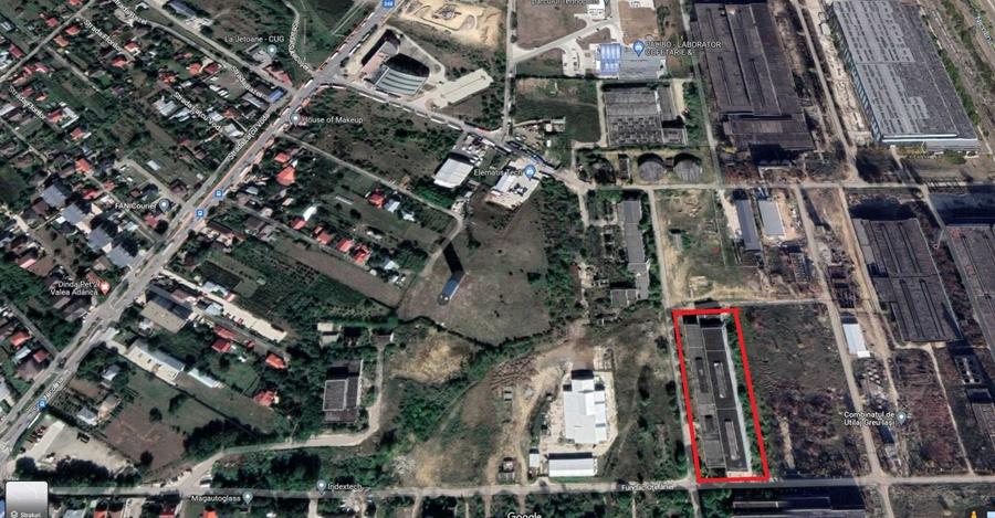 Hala industrială și clădire administrativă de vânzare InCity, COMISION 0%