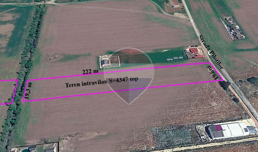 Oportunitate investiție – teren intravilan 4.347 mp, Bragadiru/Ilfov