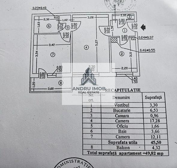 2 Camere Renovat Total | Metrou 1 Decembrie (2 min)