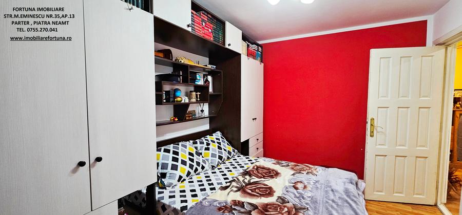 Apartament 3 camere decomandate,imbunatatiri, boxa,loc parcare,C-lea Romanului