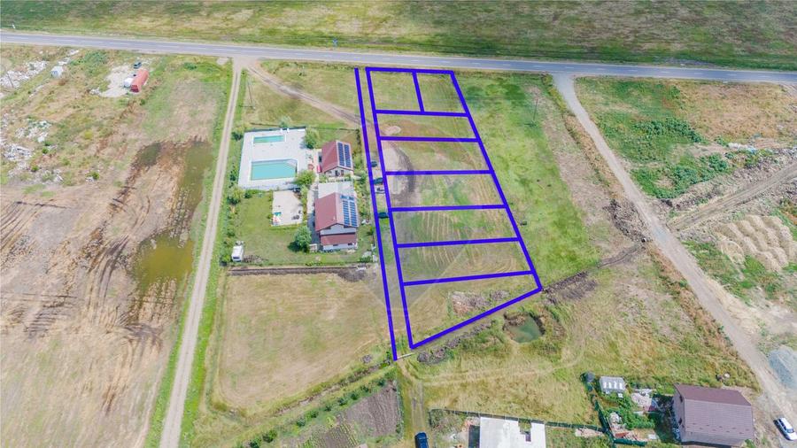 Teren Intravilan de Vânzare 4,000mp Deschidere la DN24 intrare Vaslui