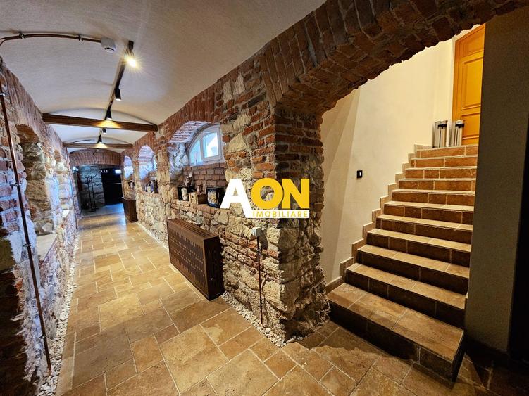 Clădire istorică ultracentrală, PUB + 13 birouri, S+P+M, renovată 2024
