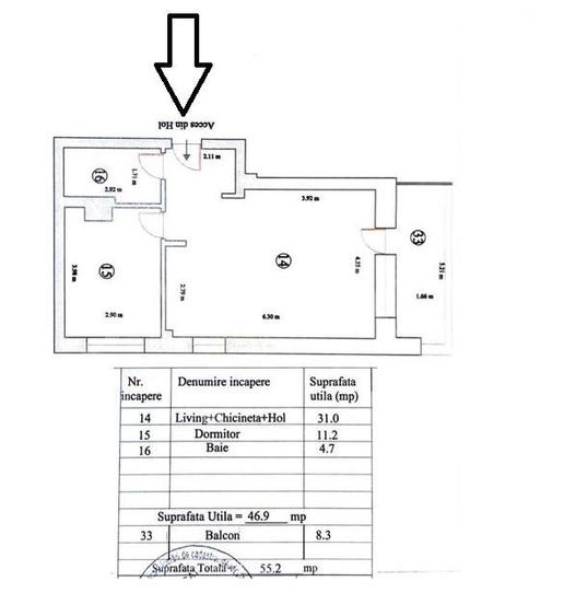 Apartament 2 camere langa plaja - 1