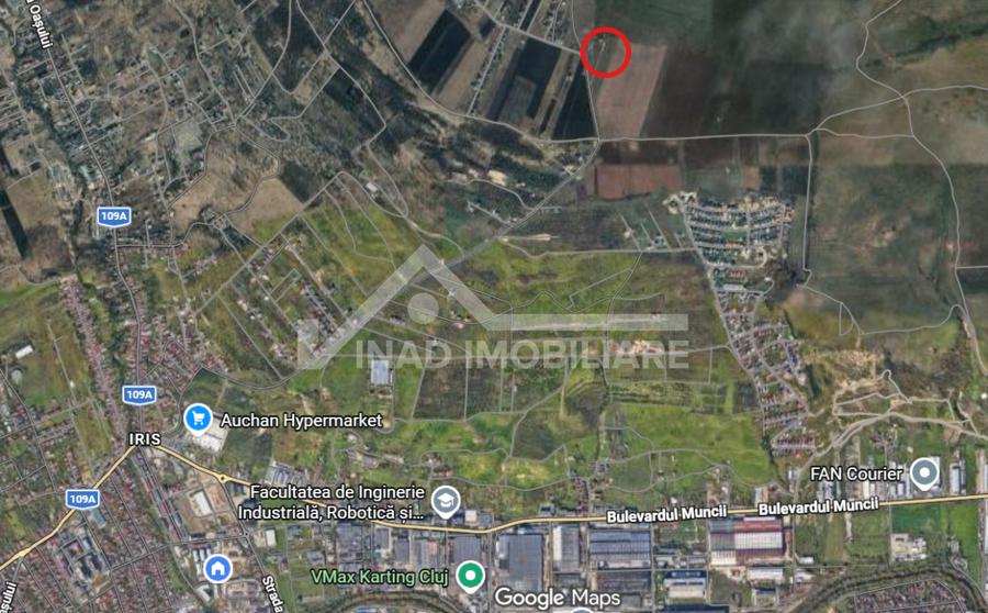 Teren extravilan de vânzare – Fânațe, Cluj – 1000 mp