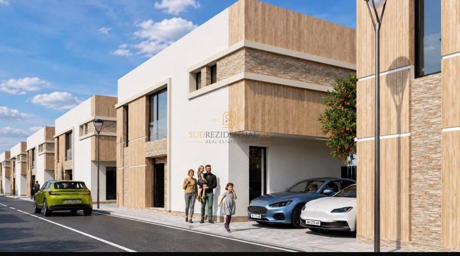 Vila tip duplex, 4 camere, ansamblu cu piscina si acces securizat