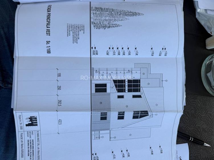 Teren 338mp, cu proiect bloc garsoniere D+P+E+M - Sinaia