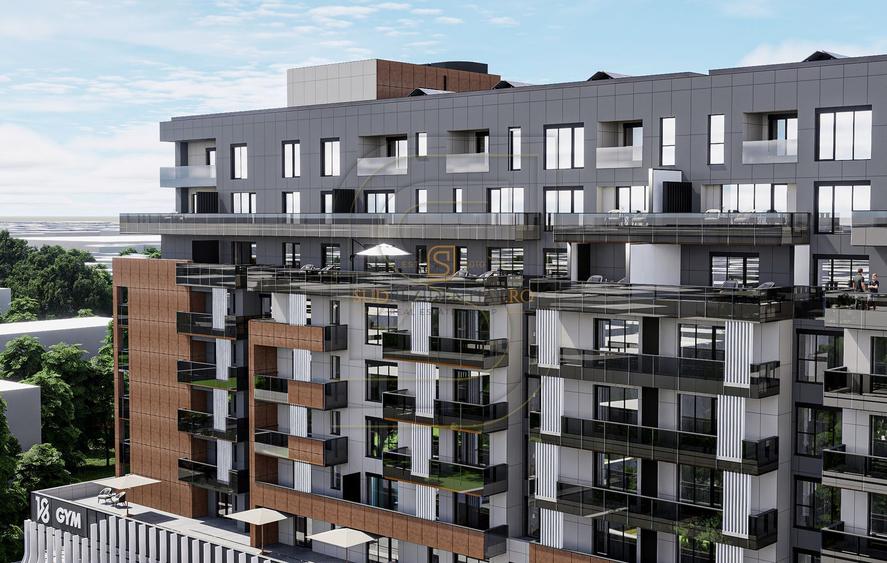 Apartament modern cu 2 camere si terasa - Metrou Aparatorii Patriei