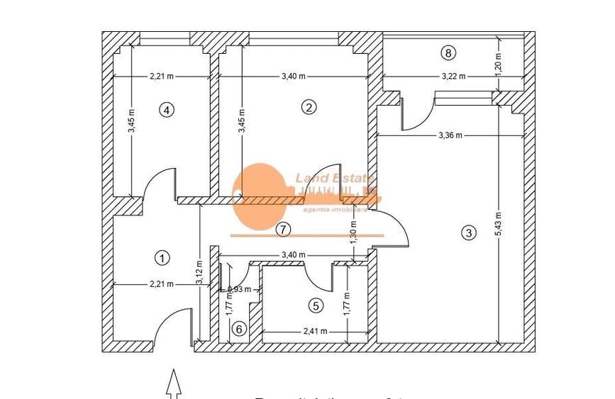 2 Camere Decomandat | 58 mp | 5 Min Metrou Gorjului | Renovare Premium