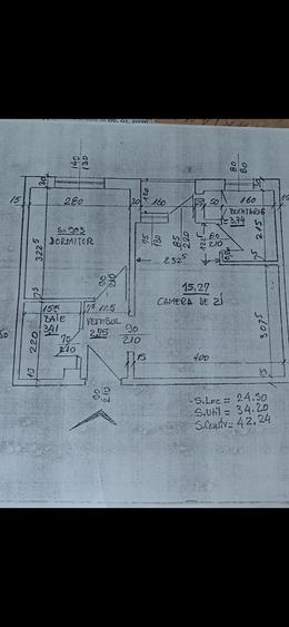 Apartament 2 camere de vânzare – Berceni | Confort 2 | Etaj 6 | Semidecomandat