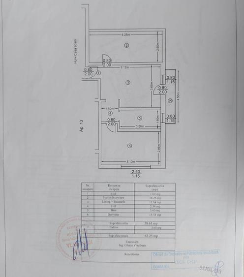 2 camere D- etaj 3 - Strada Soarelui Rediu - 92000 euro