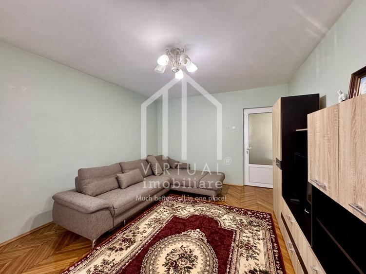 Apartament cu 3 camere, decomandat, 67mp utili + balcon - N. Iorga