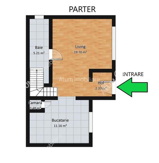 Casa spatioasa cu 3 camere si curte proprie in zona Turnisor Sibiu - 5