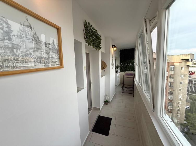Apartament 2 camere spatios, 67 mp, mobilat cu priveliste panoramica
