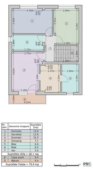 Casa 5 Camere | 140mp | 0 comision| Corbeanca zona Paradisul Verde | Curte 627mp