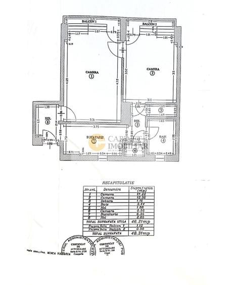 2 camere I Bulevard General Gh Magheru I Etaj 2 I 1960 - 5