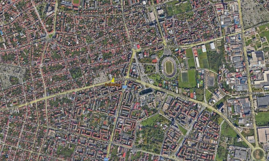 Teren cu potential mixt (rezidential/comercial)