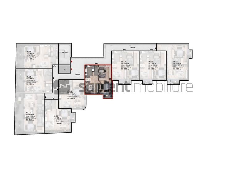 Apartament nou, modern cu 2 camere - Ultracentral - Cuza Voda