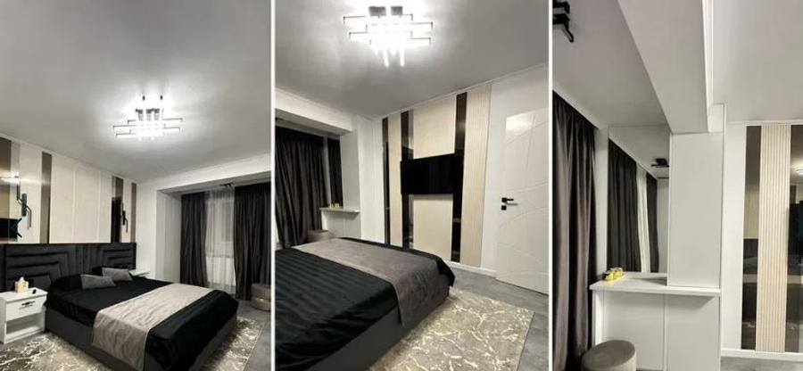 Apartament 3 Camere,Giulesti,bl.reabilitat,et.1/8,Amenajat,mobilat,utilat
