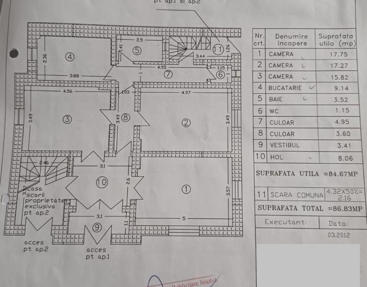 Dorobanti, ASE, parter in vila, intrare separata, decomandat, parcare, birouri
