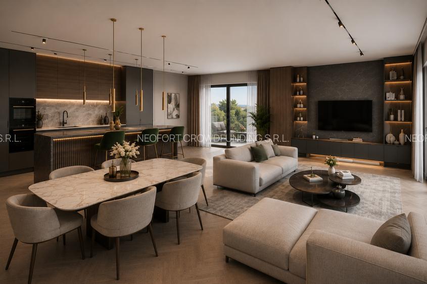 NEOFORT 42– METROU MUNCII 300m și PARC NAȚIONAL | BLOC 2026, 2 SCARI, 2 LIFTURI - 4