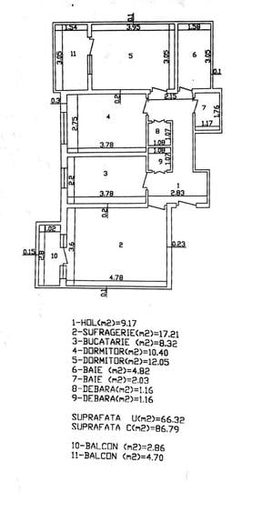 OFERTA VERII!! Apartament cu 3 camere, mobilat, VASLUI zona CENTRU - BIG;