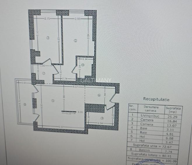 Premium Living în Marmura Residence,3 Camere Modern,2 Băi,Balcon Mare,2 parcari - 1