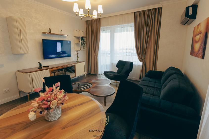 Apartament Decomandat Nou Copou, 2 camere ,etaj 3,Blocul 10/Royal Town