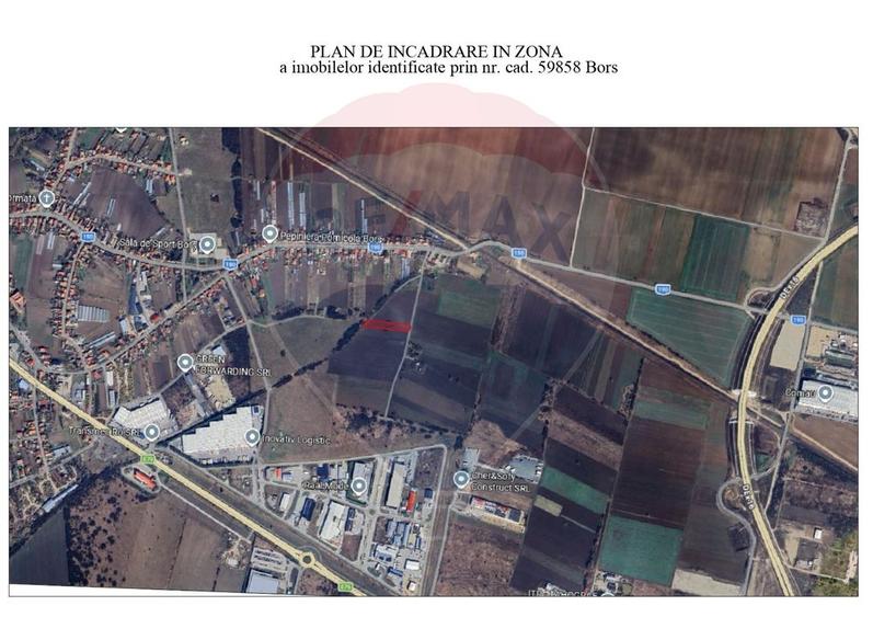 Teren de vânzare 8,800mp Sântion, Bors