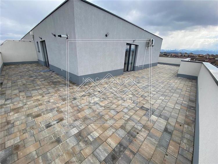 Penthouse cu 3 camere, 100 mp, terasa 120 mp si parcare subterana - 5