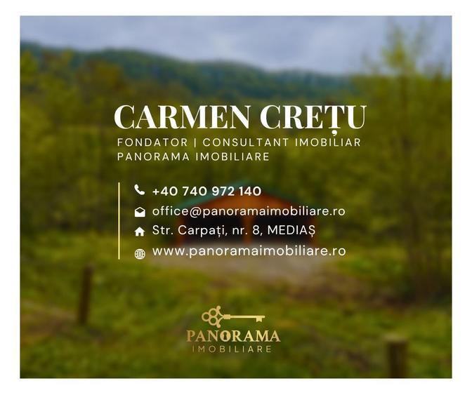 Teren 5.144 mp în Aurel Vlaicu, Sighișoara –excelent pt investiții