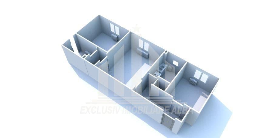 Apartament cu 3 camere | De vanzare | 49 mp | Cetate