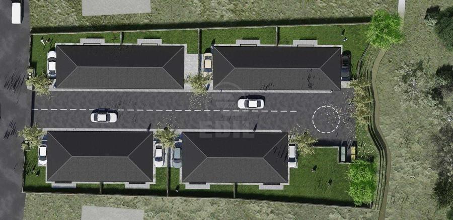 Duplex nou, semifinisat, în ansamblu rezidențial cu parc privat