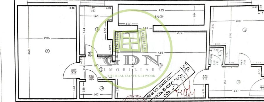 Apartament doua camere, semidecomandat, 54mp, Brazda, zona Simplon