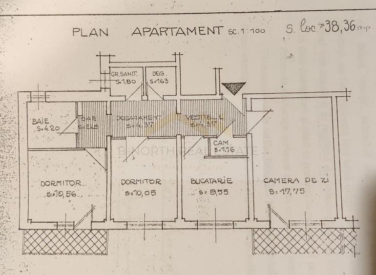 Apartament 3 camere renovat, complet mobilat – Zona Politehnica, Panoramic View