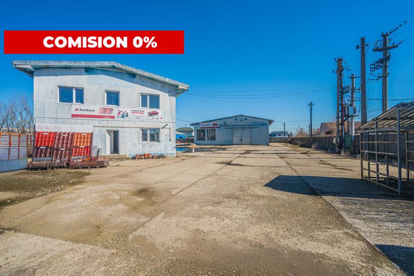 HALĂ DE VÂNZARE SĂCĂLAZ – 4.053 MP TEREN