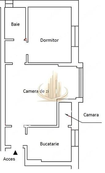 2 Cam, Renovat Complet, Etaj 1 | Zona Brâncoveanu | Ideal investitie