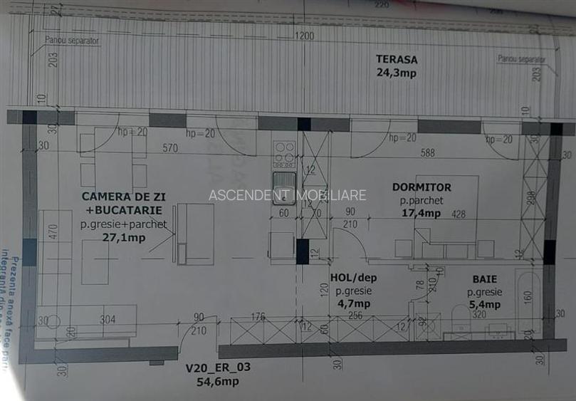 2 camere+ 24mp terasa, incalzire pardoseala, Maurer Villas Tractorul:Spatiu, lum - 7